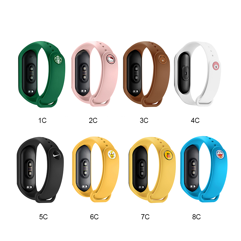 【CELE】Suitable for Xiaomi Mi Band 4 Wristband Xiaomi Avengers Edition Lightweight Silicone Strap