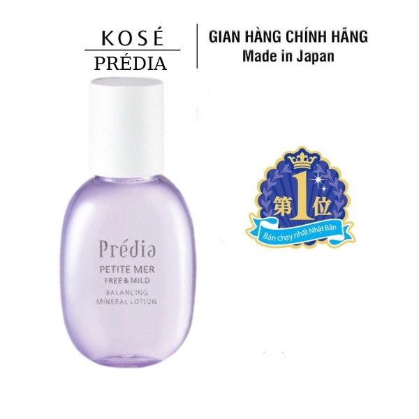 Nước hoa hồng cân bằng dưỡng ẩm - Prédia Petite Mer Free & Mild Balancing Mineral Lotion