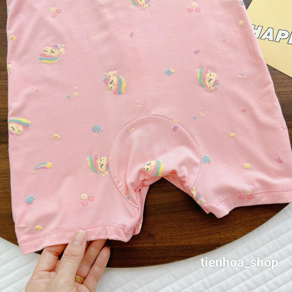 Bodysuit , Body đùi thun lạnh Minky Mom mềm mịn mát cho bé trai bé gái từ 5-15kg