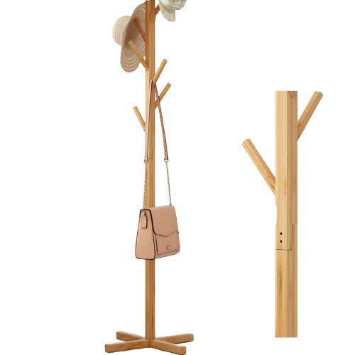 Cây Treo Quần Áo, Mũ, Túi Xách Bằng Gỗ Cao Cấp