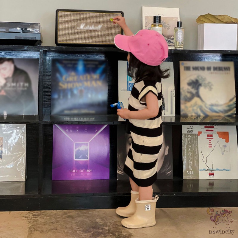 Đầm SáT NáCh Kẻ SọC Dễ Thương Cho Bé GáI