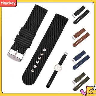 Dây đồng hồ vải dù màu sắc thời trang