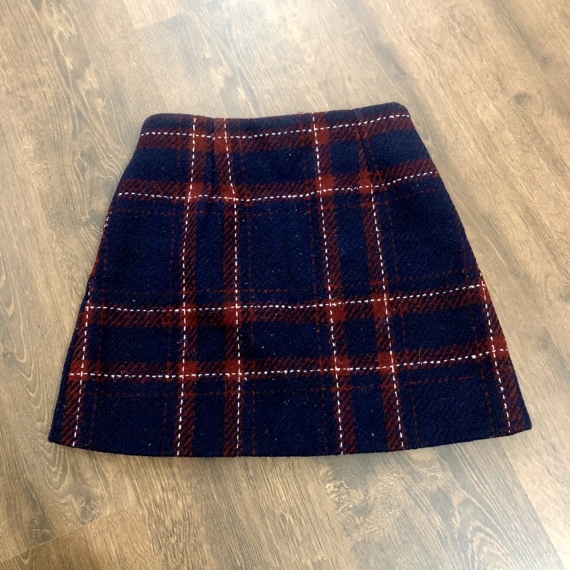 Váy sọc vải bố