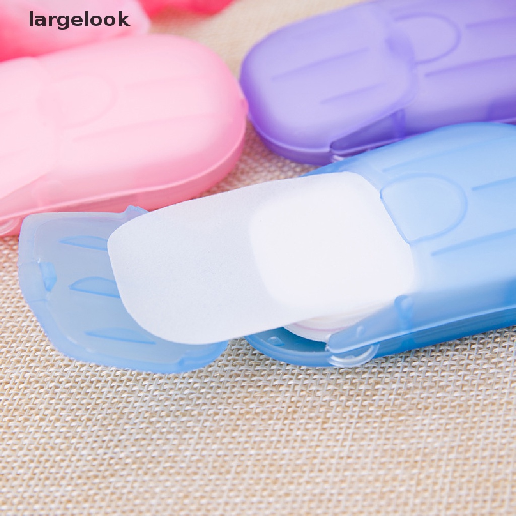 Xà Phòng Giấy Mini Dùng Một Lần Tiện Dụng Khi Đi Du Lịch ♨Hot