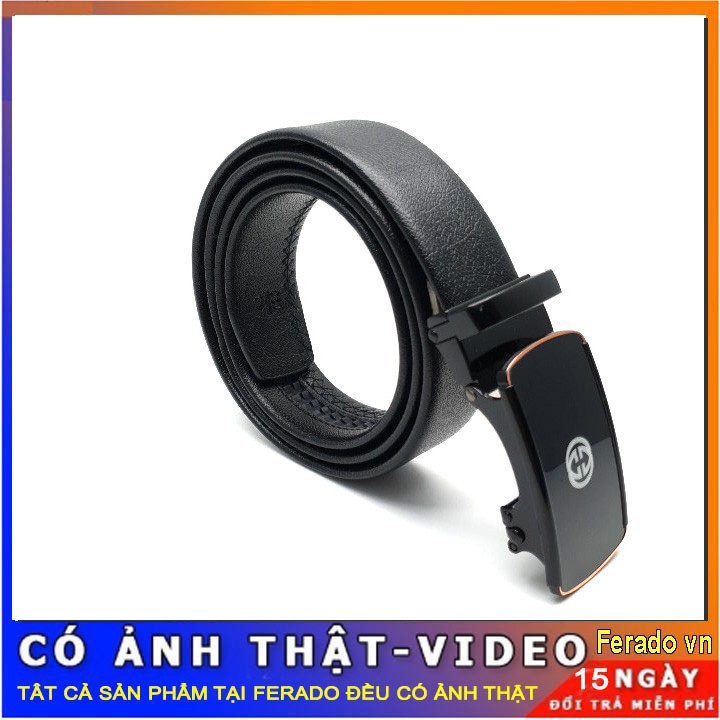 Dây thắt lưng nam khoá cài cao cấp tự động