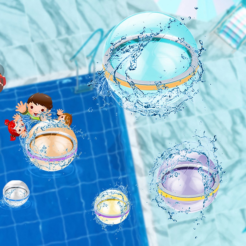 Đồ Chơi Quả Bóng Nước Sáng Tạo Có Thể Tái Sử Dụng Cho Trẻ Em