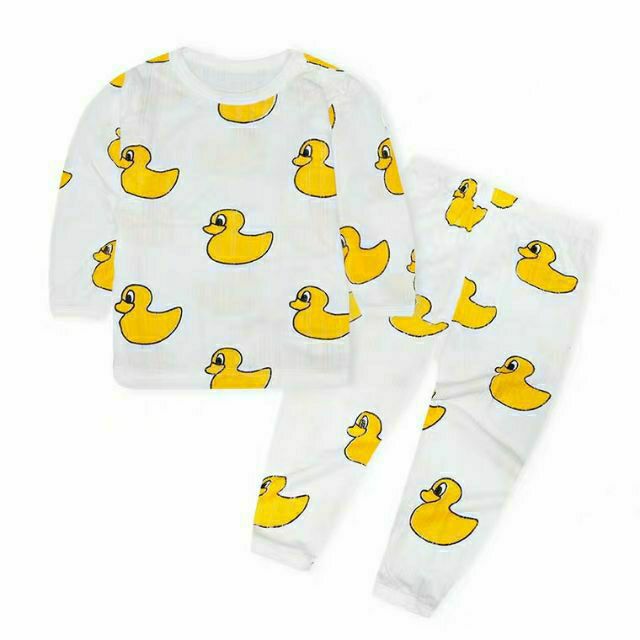 Freeship99k_COMBO 4 BỘ COTTON GIẤY DÀI TAY CÚC CÀI VAI CHO BÉ