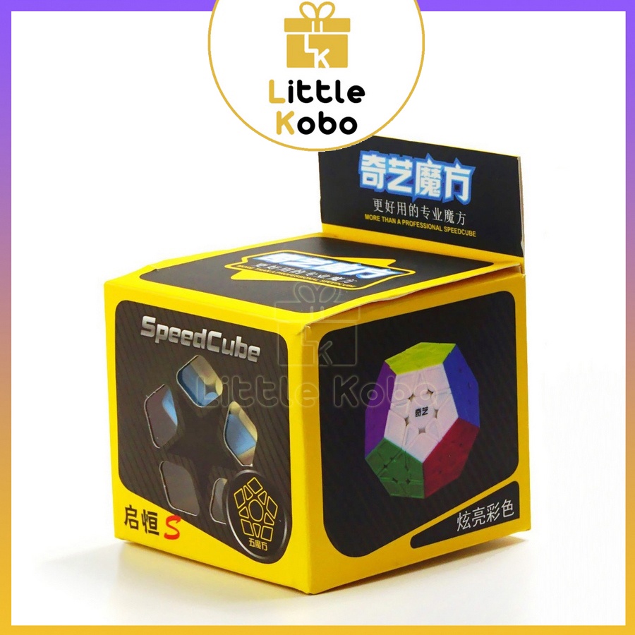 Rubik Megaminx QiYi QiHeng S Stickerless Rubic 12 Mặt Đồ Chơi Trẻ Em