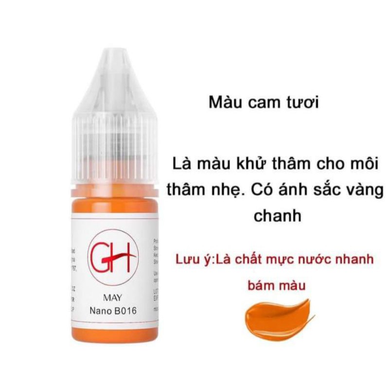 [CHÍNH HÃNG] Mực GH phun sexybrowgh mini 3,4ml
