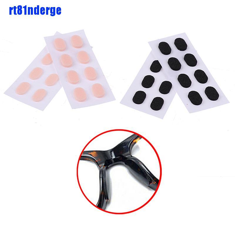 Set 8 Cặp Đệm Mũi Dán Kính Mắt Bằng Silicone Chống Trượt