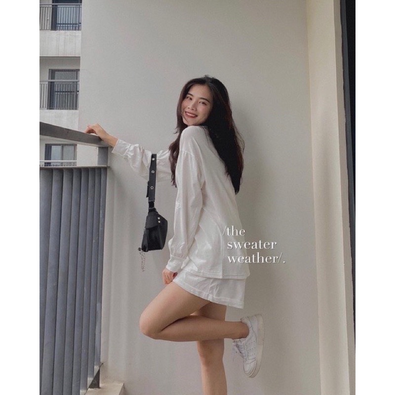 SET BỘ NỈ SWEATER+QUẦN THU