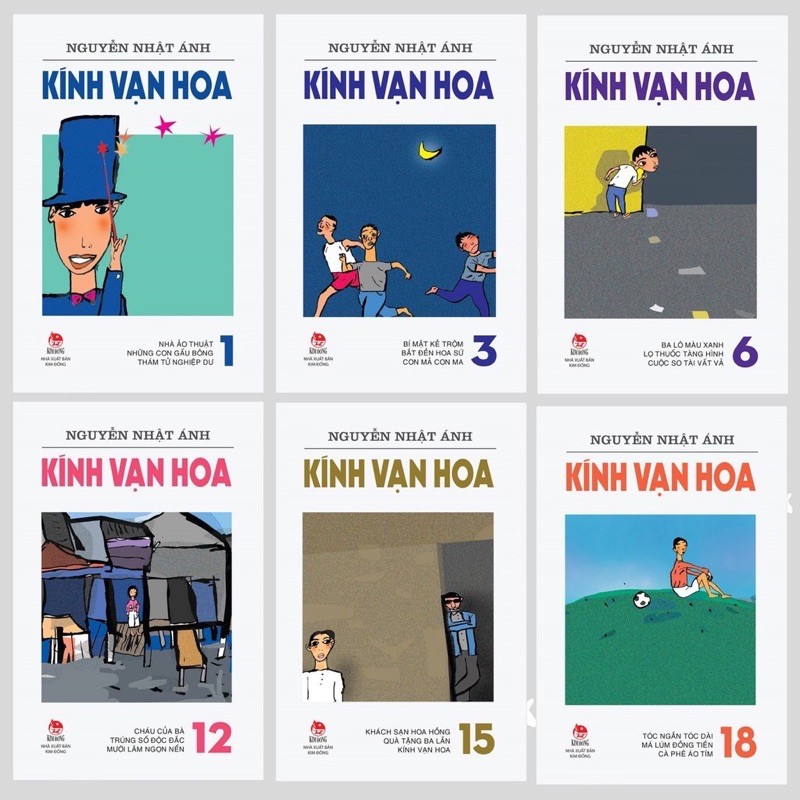 Sách - Kính vạn hoa ( Trọn bộ 18 tập)