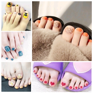 ✨✨Miếng Dán Móng Chân Chống Nước Lâu Trôi Dễ Thương Kiểu Hàn Quốc 1qd01-40
