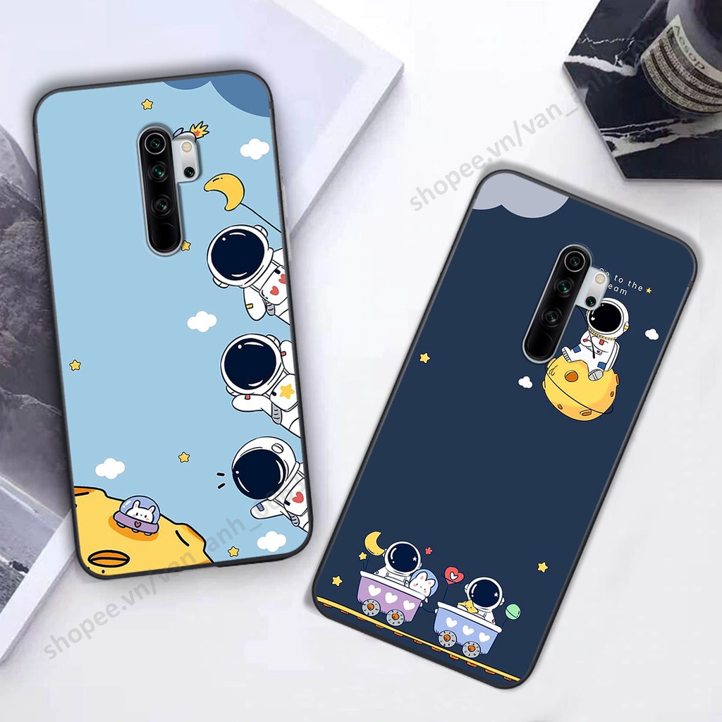 Ốp Xiaomi Redmi Note 8 / Note 8 Pro hình bầu trời, phi hành gia đẹp, ốp lưng điện thoại xiaomi viền dẻo cao cấp
