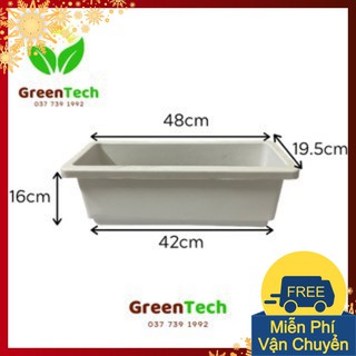 Chậu Nhựa Dài Size 48x20x16cm