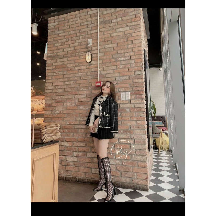 BIGSIZE Áo khoác dạ vải tweet 2 lớp sang chảnh 60-90KG | BigBuy360 - bigbuy360.vn