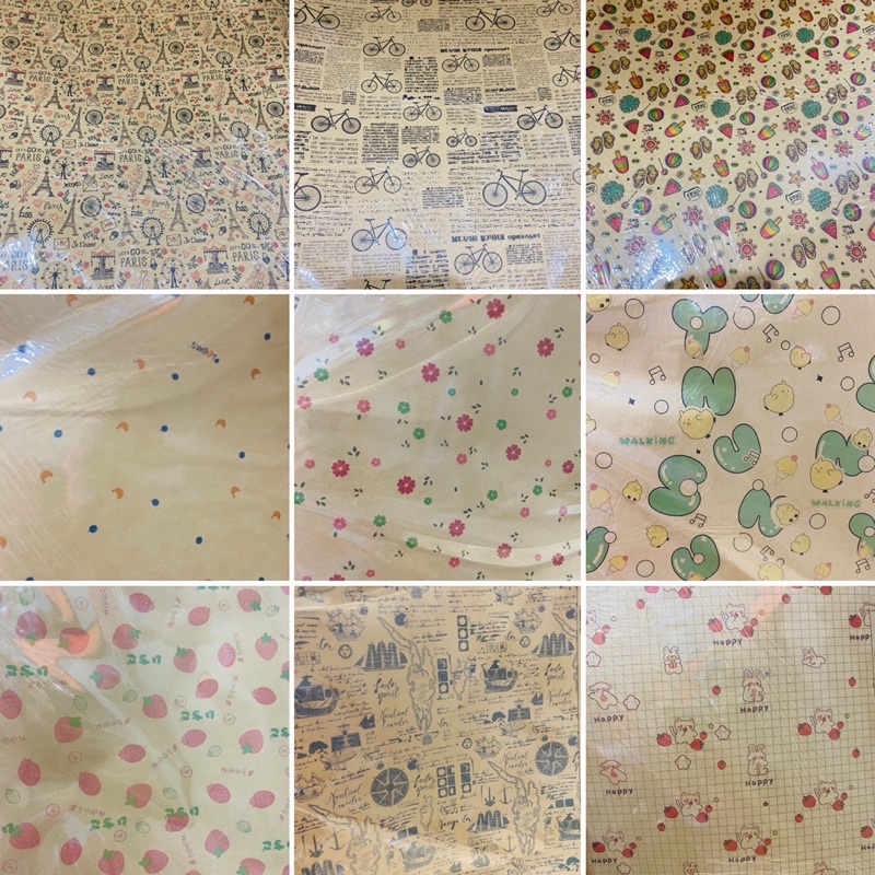 Combo 10 Bìa Bao 2in1 Giấy Kraft Tập Học Sinh 15.6 x 20.5cm