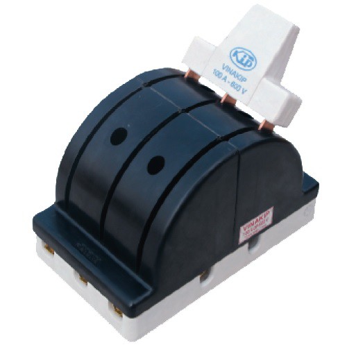 Cầu dao đế sứ đảo chiều 3 pha cực đúc CD29 - 60A và CD 30 - 100A/600V - Vinakip