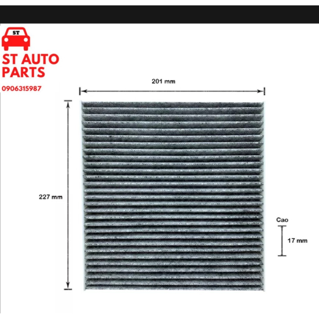 Lọc gió điều hoà KIA Carens, Rondo 2007~2012 , mã SP 97133-2E200