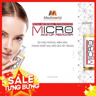 Tinh dầu tẩy trang micro makeup remover | xản xuất bởi microbial technology, đảm bảo an toàn . . .