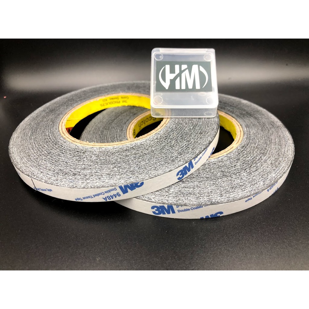 Băng dính 2 mặt bản ngang 10mm (4 loại)