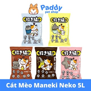 Cát Vệ Sinh Nhật Maneki Neko Cho Mèo Siêu Khử Mùi (5L)