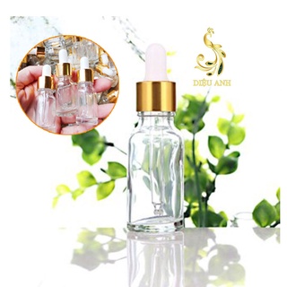 Lọ thủy tinh chiết serum tinh dầu, lọ chiết nước hoa 5ml 10ml