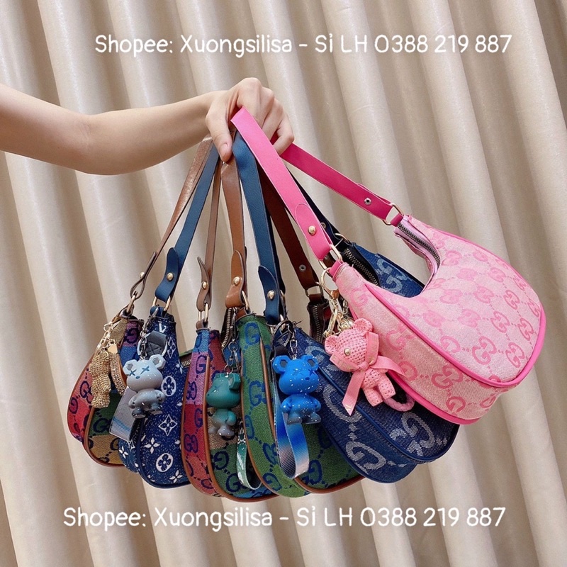 Túi Kẹp Nách Size 14 mini Cho Bé Và Size 22 Cho Người Lớn