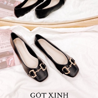 [Mã BMLT35 giảm đến 35K đơn 99K] Giày búp bê nữ GÓT XINH GX8 đế bệt da mờ