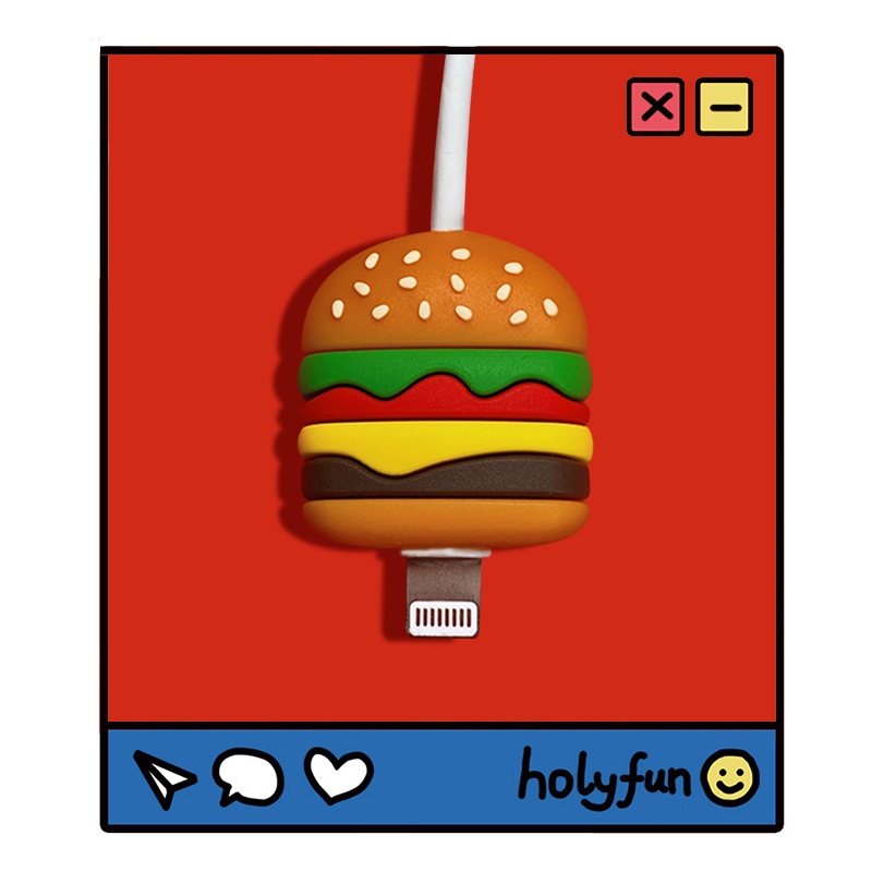 Phụ Kiện Bảo Vệ Dây Cáp Sạc/Tai Nghe Bằng Silicon