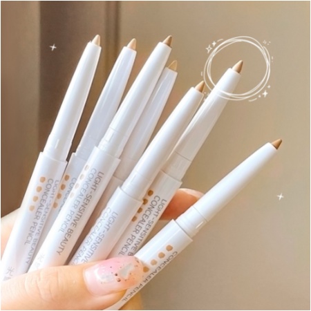 Hot! Bút Che Khuyết Điểm Nhẹ Che Phủ Quầng Thâm Chống Nước Lâu Trôi