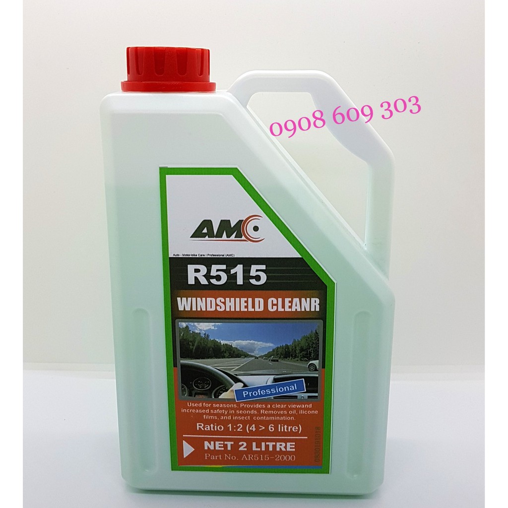 Dung Dịch Rửa Kính Chắn Gió R515 2 lít