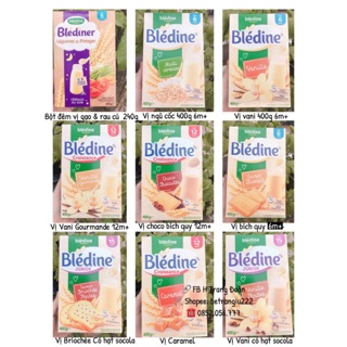 Bột lắc/bột pha sữa Blédina cho bé