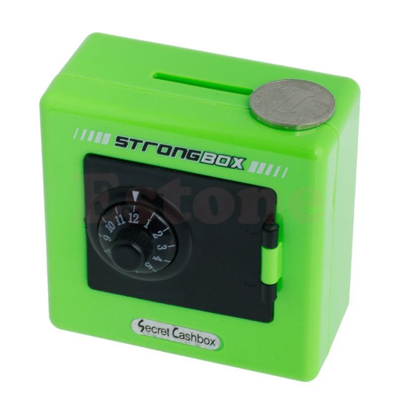 Hộp Đựng Tiền Tiết Kiệm Hình Vuông Có Khóa Mật Mã An Toàn