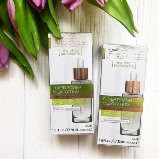 Serum huyết thanh tươi Bielenda cho da dầu mụn se khít chân lông