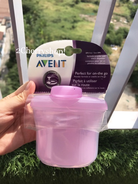 Hộp chia sữa Phillip Avent 3 ngăn