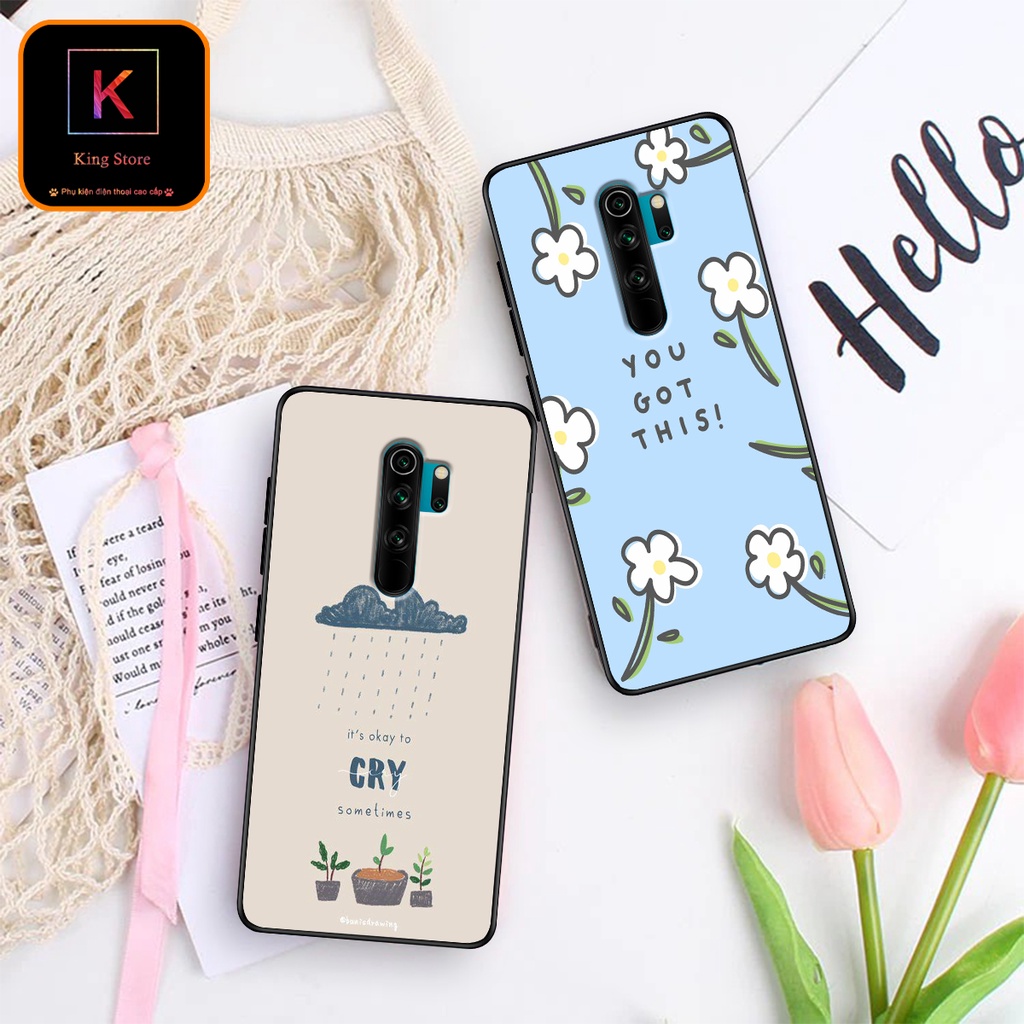 Ốp lưng Xiaomi Redmi Note 8 - Xiaomi Redmi Note 8 Pro - Ốp in hình BlueSky - Lưng nhám viền TPU cap cấp