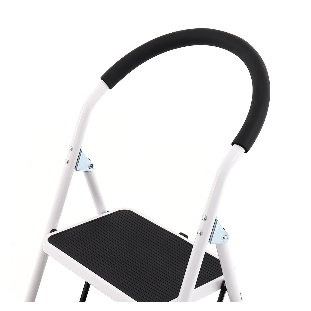 Homebase MATALL Thang gấp bằng thép 3 bậc R26902 48x68x118 cm màu đen-trắng