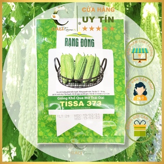 Hạt Giống Khổ Qua Mỡ Trái Dài TISSA 373 gói 2gr Dễ trồng ( Mướp Đắng)