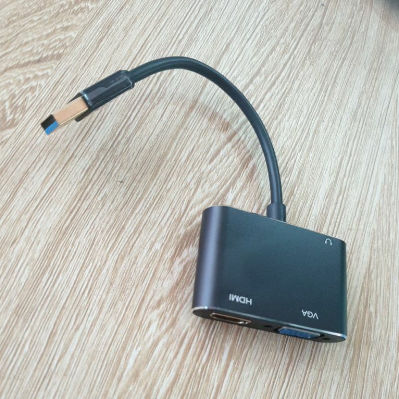 Cáp chuyển Usb3.0 sang HDMI/VGA