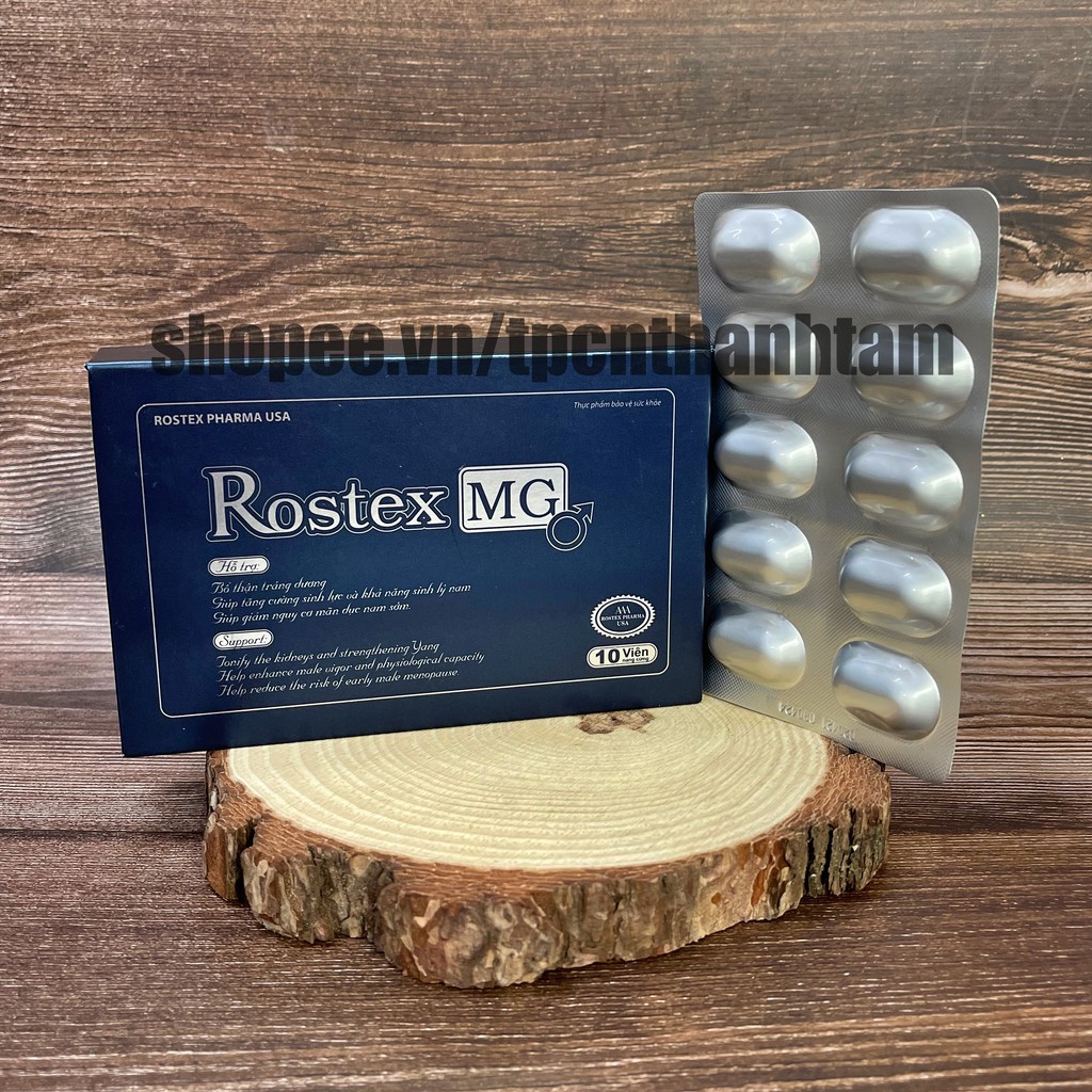 Viên uống ROSTEX MG hỗ trợ tăng cường sinh lý