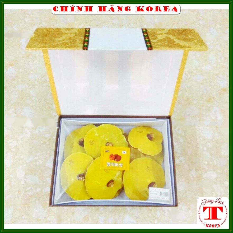 Nấm linh chi hàn quốc thượng hạng - Nấm hộp quà Kana 1kg, tranglinh