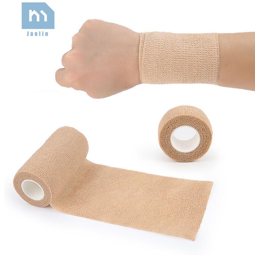 Cuộn băng gạc co giãn băng bó vết thương sơ cứu thoáng khí có nhiều kích cỡ