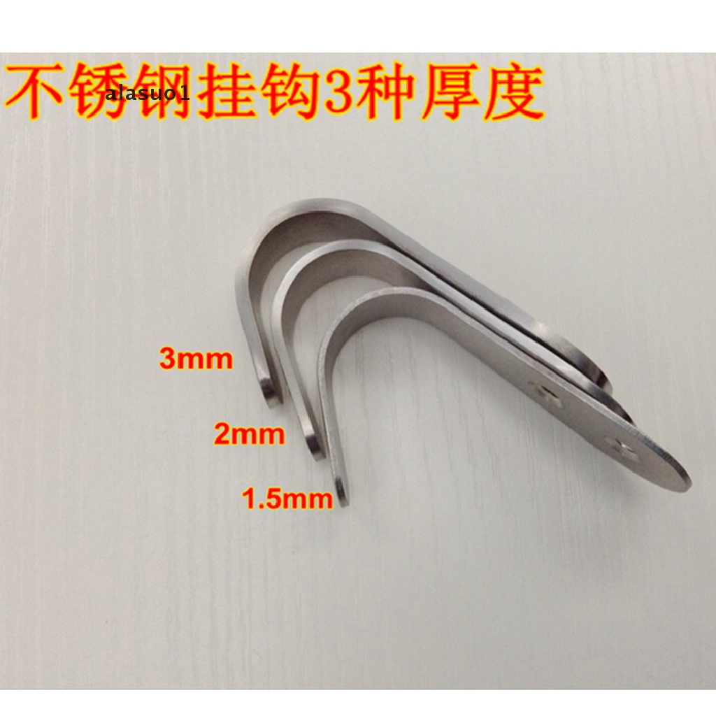 1 Móc Treo Đồ Bằng Thép Không Gỉ Tiện Dụng Cho Nhà Bếp Mới 1 Móc Treo Quần Áo Bằng Thép Không Gỉ 1 Cái Trên Cửa Hoo