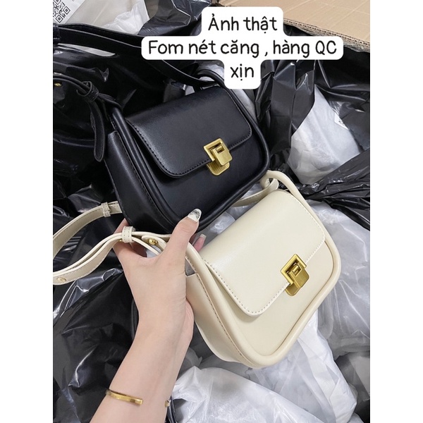 Túi da mềm KAN KHUY GẬP size 22cm HÀNG QUẢNG CHÂU