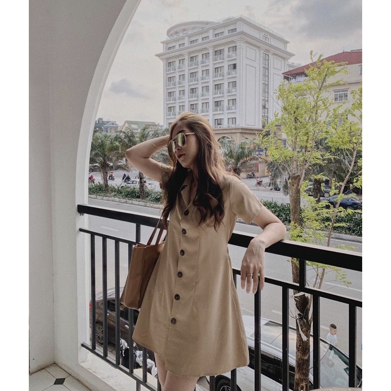 Váy cổ vest dáng minidress | BigBuy360 - bigbuy360.vn