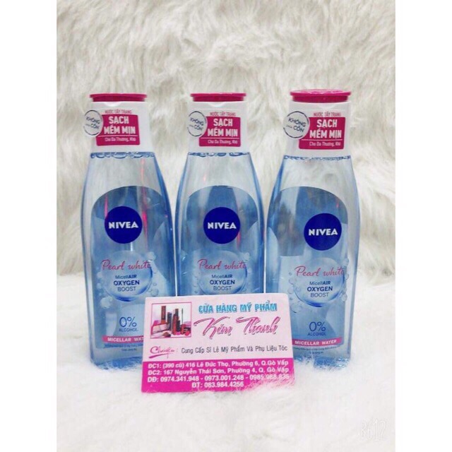 Nước tẩy trang Nivea Acne Care Make Up Clear Micellar water 200ml