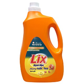 Nước giặt quần áo Lix 3.6kg hương nước hoa ( phù hợp cả giặt tay và giặt máy)