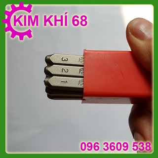 Bộ đục số đóng số 3- 4-5-6
