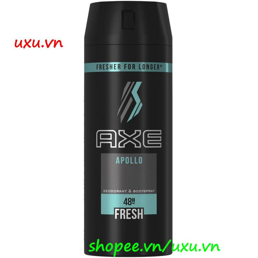 Xịt Khử Mùi Axe 150ml Apollo Longer, Với uxu.vn Tất Cả Là Chính Hãng.